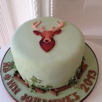 Motivtorte Geburtstag Hirsch