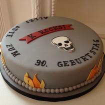Motivtorte Geburtstag Rock´n Roll