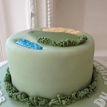 Motivtorte Geburtstag Golf klein
