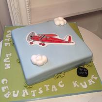 Motivtorte Geburtstag Modellflugzeug